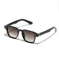 Retro Square Sunglasses - Blue