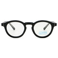 Vintage Round Blue Light Glasses side view